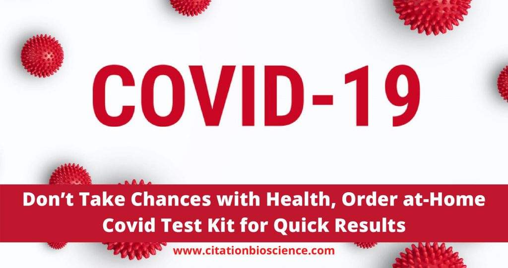 Covid test kit.